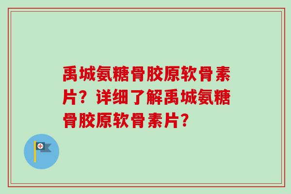 禹城氨糖骨胶原软骨素片?详细了解禹城氨糖骨胶原软骨素片? 禹城氨糖骨胶原软骨素片?详细了解禹城氨糖骨胶原软骨素片?