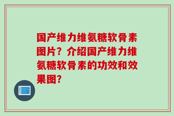 国产维力维氨糖软骨素图片？介绍国产维力维氨糖软骨素的功效和效果图？