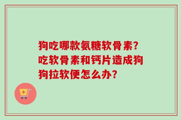 狗吃哪款氨糖软骨素？吃软骨素和钙片造成狗狗拉软便怎么办？