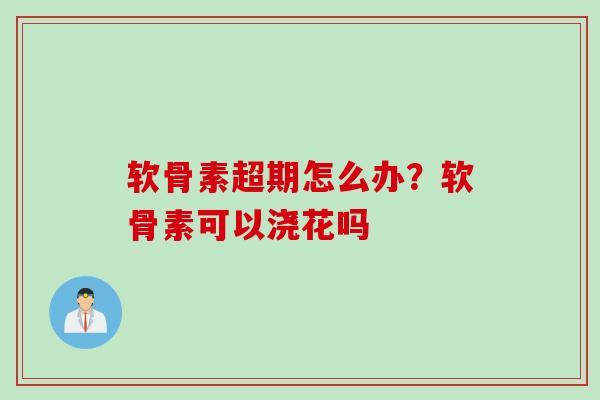 软骨素超期怎么办？软骨素可以浇花吗