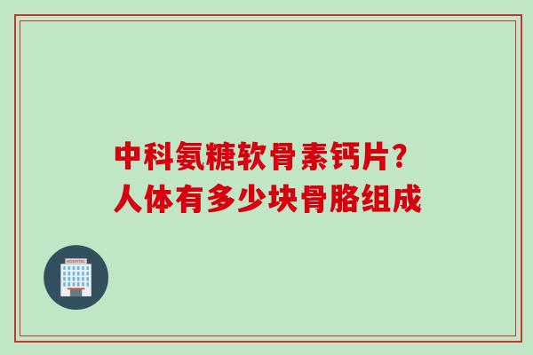 中科氨糖软骨素钙片？人体有多少块骨胳组成