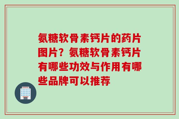氨糖软骨素钙片的药片图片？氨糖软骨素钙片有哪些功效与作用有哪些品牌可以推荐