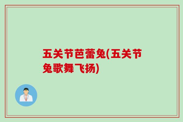 五关节芭蕾兔(五关节兔歌舞飞扬)