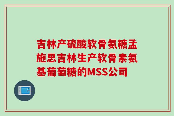 吉林产硫酸软骨氨糖孟施思吉林生产软骨素氨基葡萄糖的MSS公司