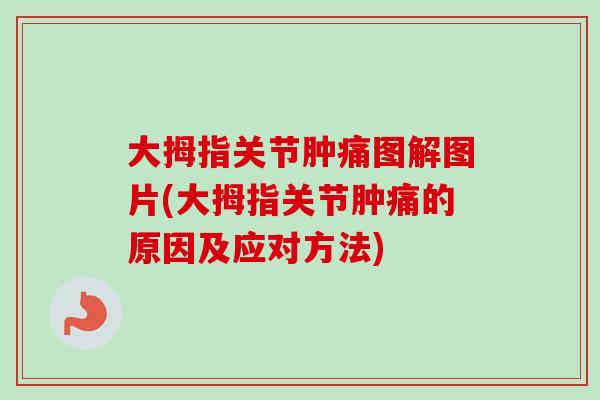 大拇指关节肿痛图解图片(大拇指关节肿痛的原因及应对方法)
