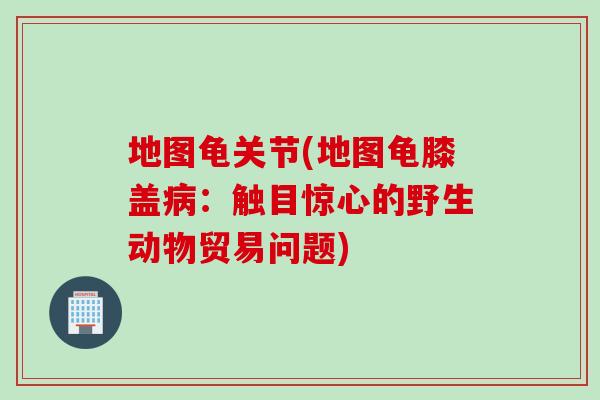 地图龟关节(地图龟膝盖病：触目惊心的野生动物贸易问题)