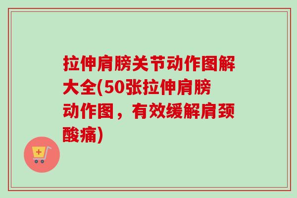 拉伸肩膀关节动作图解大全(50张拉伸肩膀动作图，有效缓解肩颈酸痛)