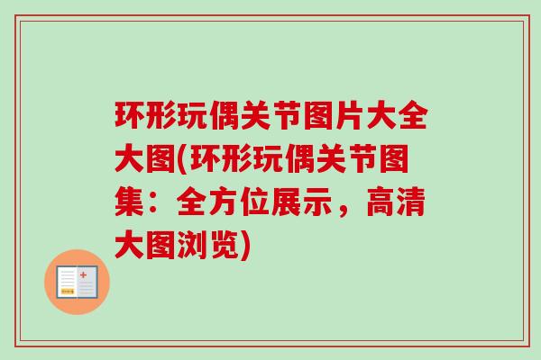 环形玩偶关节图片大全大图(环形玩偶关节图集：全方位展示，高清大图浏览)