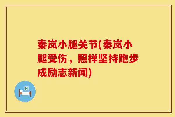 秦岚小腿关节(秦岚小腿受伤,照样坚持跑步成励志新闻) 秦岚小腿关节(秦岚小腿受伤,照样坚持跑步成励志新闻)