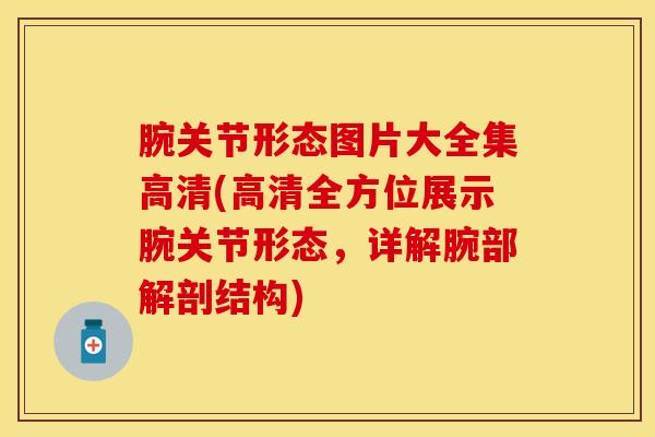 腕关节形态图片大全集高清(高清全方位展示腕关节形态，详解腕部解剖结构)